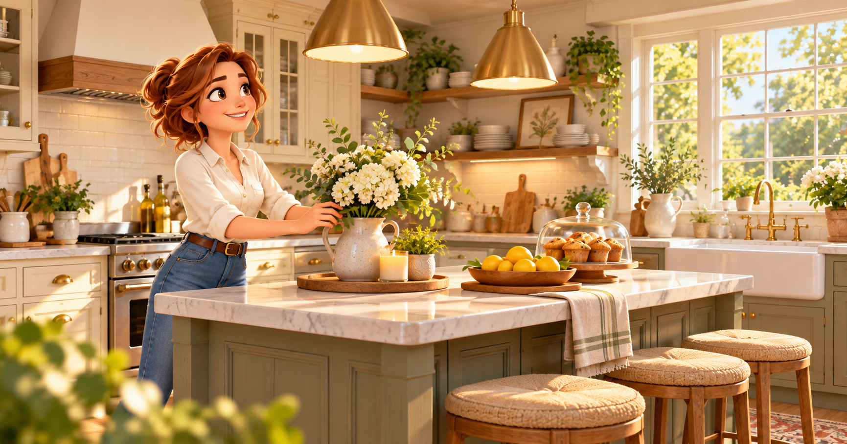 Dream Home Story — kitchen styling